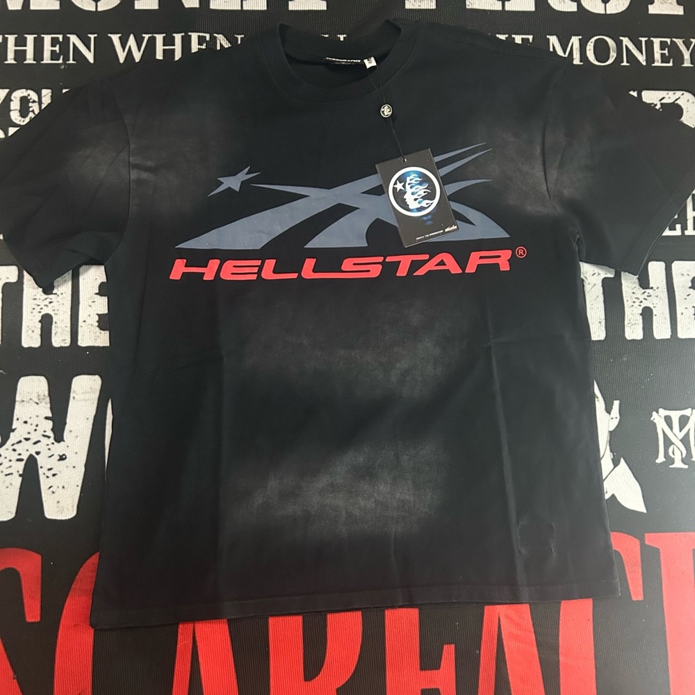 Hellstar Black Graphic Men's Shirt